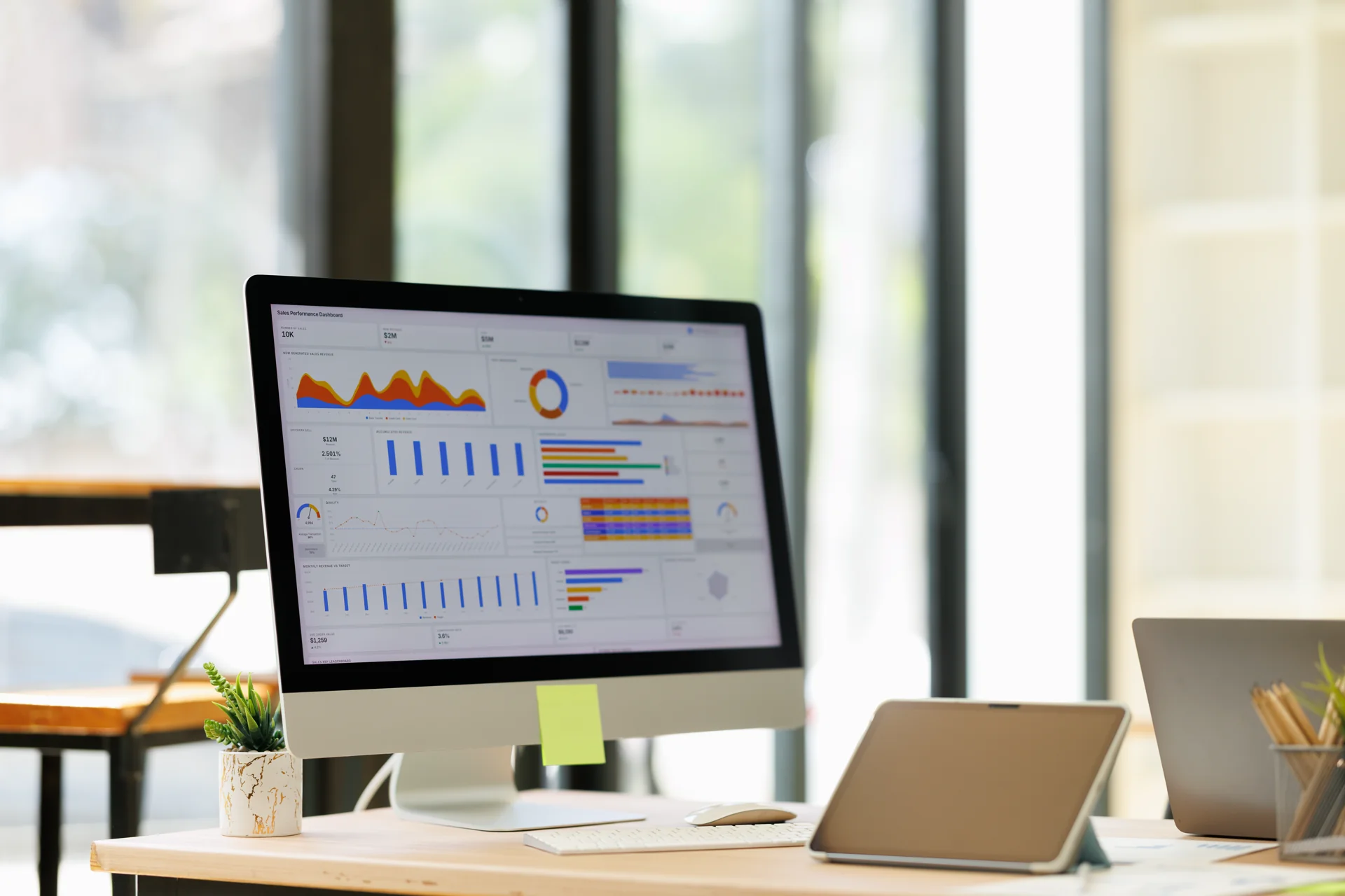 Dashboard met Google Ads en verkoopprestaties